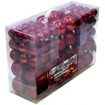 Unbekannt christmas giftszbolas de navidad plastico plastico rojo 100x