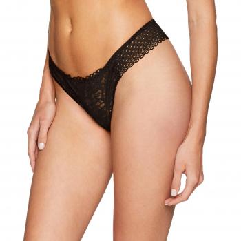 Maison Lejaby Dot Flowers Tanga, Noir