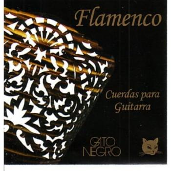 Juego de cuerdas Gato Negro Flamenca para guitarra clásica y concierto