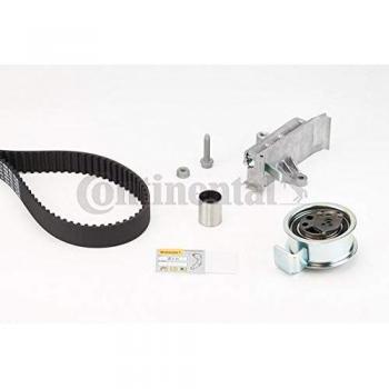 Kit de correa de distribución CONTINENTAL CTAM con rodillo tensor y amortiguador, compatible con VOLKSWAGEN Golf 4 y Polo IV Hatchback, modelo CT1028K2