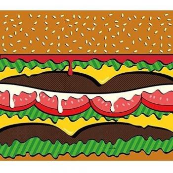 Davidelfin Juego de Sábanas Burguer Multicolor Cama 150