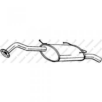 Silenciador trasero BOSAL 145221