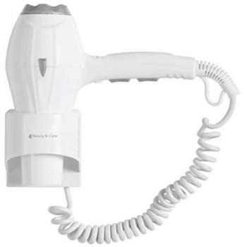 Secador de Hotel Orbegozo Blanco 1800-2000 W, Motor AC Profesional, 2 Velocidades, 3 Niveles de Temperatura, Base para Colgar