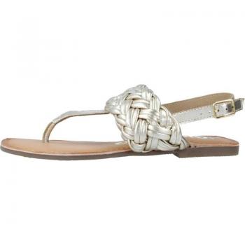 Sandalias de Mujer Gioseppo Sergines Oro Piel Trenzada Ajustable