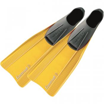 Cressi Clio Premium Aletas para Buceo, Snorkeling y Natación, Unisex, Amarillo, 39/40