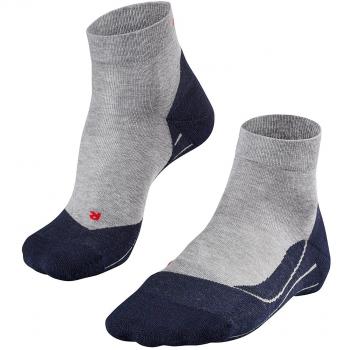 Falke RU4 Endurance Short Men's Running Socks - Grey (Size 46-48)