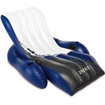 Sillón Inflable Intex con Respaldo Alto 180x135 cm
