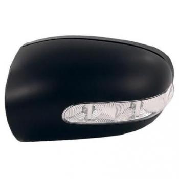 Carcasa de Retrovisor Alkar 6343706, Cubierta para retrovisor exterior, Compatible con vehículos, Fabricada en plástico resistente, Color negro, Diseño específico para instalación fácil y rápida