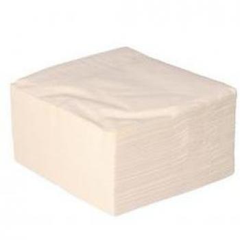 Servilletas individuales de 2 capas blancas de 30x30 cm (100 unidades)