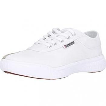 Zapatillas de Lona Kawasaki Leap Blancas Unisex K204413 - Transpirables y Cómodas, Talla 42