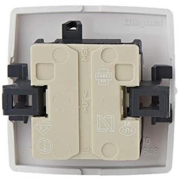 Legrand oteo - Combinación interruptor conmutador serie cuadrada oteo