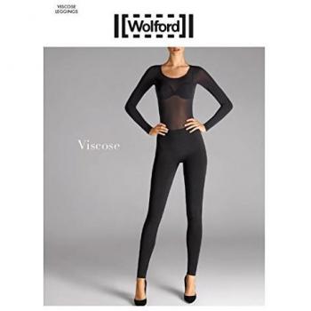 Wolford Viscose Leggings, Medias para Mujer, Negro