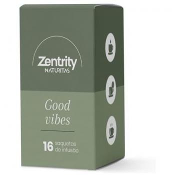 Infusión Energizante Good Vibes Bio 16 Bolsitas - Té Negro y Cacao | Vegano, Sin Gluten, Sin GMO