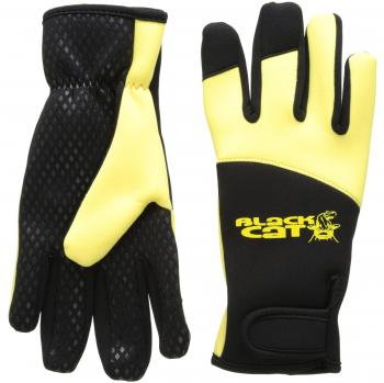 Black Cat rodmann Angel guantes Deluxe, amarillo/negro, XL, 9790007
