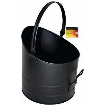 Blackspur BB-FS316 Rejilla de ventilación Redonda de Utensilios para Chimenea Cubo, Negro
