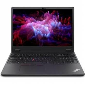 Lenovo ThinkPad P16v Estación de Trabajo Móvil 16 Intel Core Ultra 7 155H, 32 GB DDR5, 1 TB SSD, NVIDIA RTX 500 Ada, Wi-Fi 6E, Windows