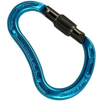 Mammut Bionic Mythos - Mosquetón de Escalada con Seguro, Color Azul, Talla One Size