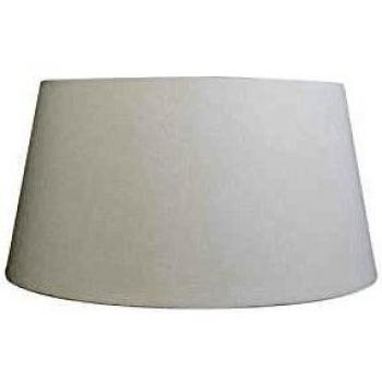Pantalla abat-jour de lino crema 50/40/26