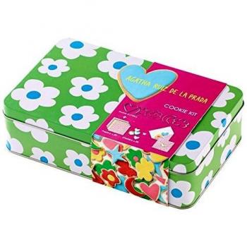 Lékué Kit Cookies Flor, Acero Inoxidable, Multicolor, 0 cm, 5 Unidades