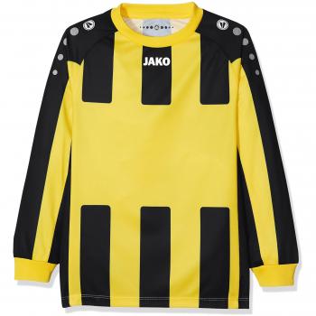 JAKO Fútbol Brasil la Camiseta Milan, Todo el año, Infantil, Color limón y Negro, tamaño 152
