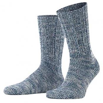 Falke Brooklyn Cotton Blend Men's Boot Socks - Teal - Size 43-46