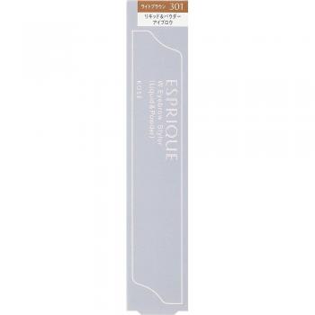 Esprique Kose Dual-Texture Eyebrow Styler 301 - Liquid & Powder, Light Brown