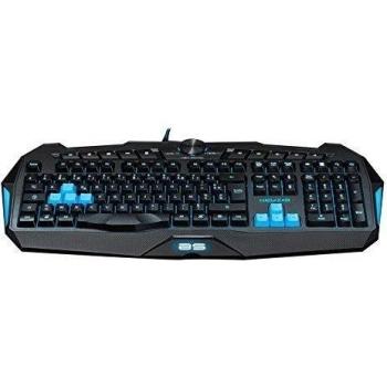 BlueStork BS-GKB-KEYZ2/SP - Teclado con USB AZERTY