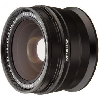 Fujifilm WCL-X100B - Conversor Angular Negro para Objetivos de Cámaras X100/X100S, Reacondicionado en Muy Buen Estado con Garantía de 30 Meses