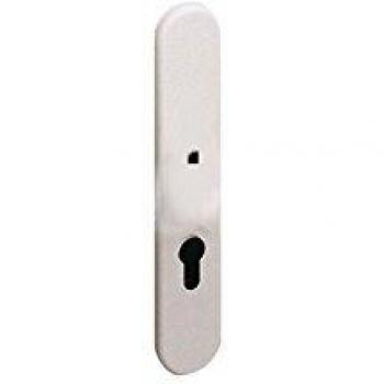 Par de placas largas Vachette Arcolor 8900 BR Bezault clave I - Blanco