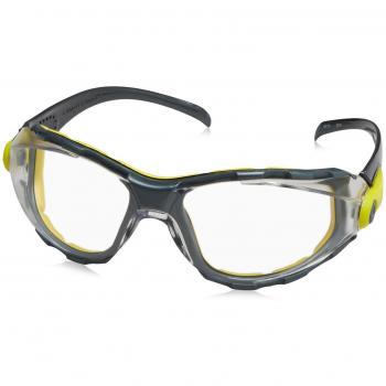 Delta plus - Gafa protección pacaya clear policarbonato incolora negro / amarillo