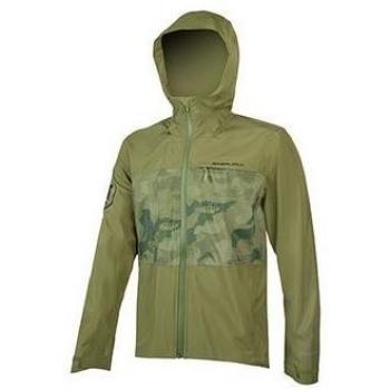 Chaqueta Endura SingleTrack II verde oliva - L, cortavientos para ciclismo de hombre, talla L