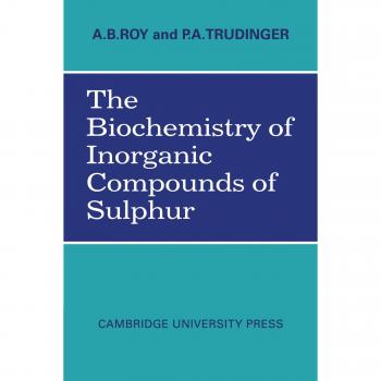 Biología Química de Compuestos Inorgánicos de Azufre - Edición en Pasta, Cambridge
