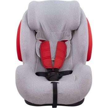 Funda para silla de coche JYOKO compatible con Be Cool, Thunder y Foppapedretti Jyoko en color Stone Grey