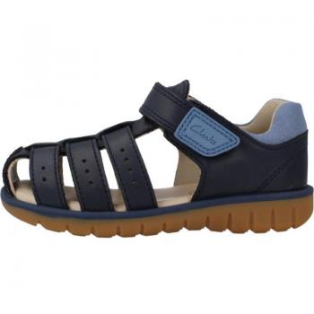 Sandalias Niño Marca Clarks Modelo Roam Bay T Azul