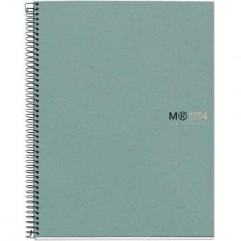 Cuaderno Espiral Miquel Rius Emotions Ecoazul 100% Reciclado A4 80 Hojas Azul Ref. 6092