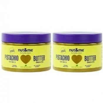 Crema de Pistacho nut&me | 100% Natural | Sin azúcares añadidos | Vegano | 2x250 gramos