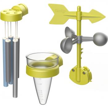 Kit de Meteorología Smoby - Juego de Ciencia para el Hogar, incluye instrumentos meteorológicos, diseño colorido y atractivo, adecuado para niños a partir de 8 años, fomenta el aprendizaje sobre el clima y la ciencia