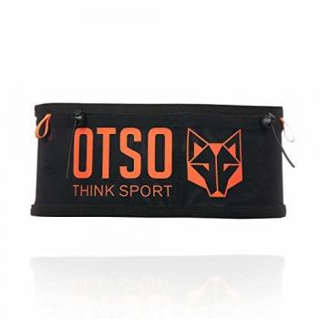 Cinturón Otso Running negro naranja - M