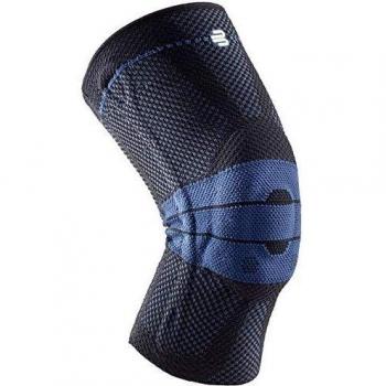 Bauerfeind GenuTrain Knee Support Brace with Side Stays and Patella Pad, Black, Multiple Sizes