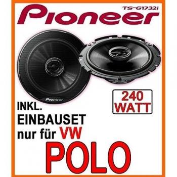 VW Polo 9N & 9N3 - Lautsprecher - Pioneer TS-G1732i - 16cm Einbauset