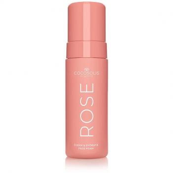 COCOSOLIS ROSE Clean & Hydrate Face Foam 150 ml - Foaming face wash with moisturising effect