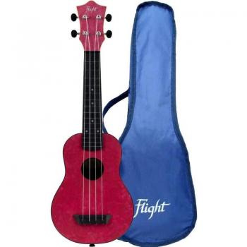 Flight TUS65 Ruby Soprano Travel Ukulele