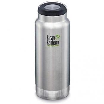 Klean Kanteen Botella TKWide 32oz, Adultos Unisex, Plateado, 92,7 x 92,7 x 251,46mm