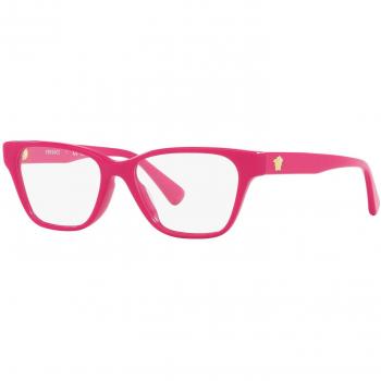Versace VK3003U Kids 5367 Bambino Squadrata Fucsia Eyewear, Size 46, Pink, Blue Light Block Available