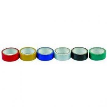 Cinta adhesiva TOYA 75060 Cloruro de polivinilo (PVC) Set de 6, dimensiones 19mm x 0.13mm x 3m