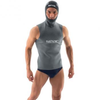 Seacsub Camiseta Sin Mangas Con Capucha 2 Mm Rashguard