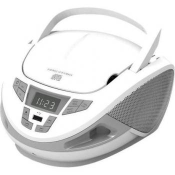 Brigmton W-440-B Radio CD, 4 W, Blanco