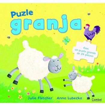 Puzle granja: Con un Puzle Grande de 24 Piezas