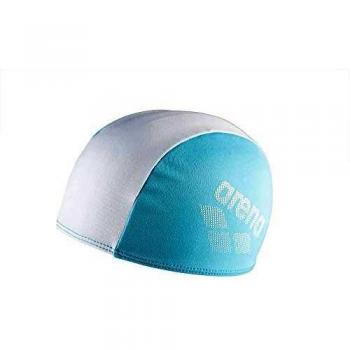Arena Polyester II Kids Swim Cap - Light Blue, Universal Size
