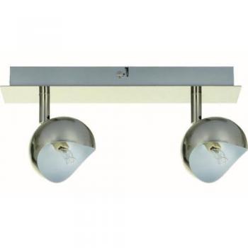 Lámpara de Techo Kumi EPIKASA, Metal Satinado Blanco, 28x10x13.5 cm